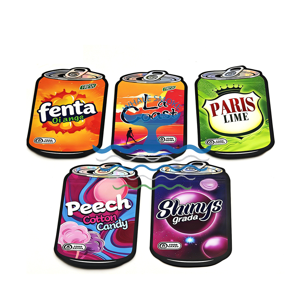 Food Storage Bags Zip Lock Pouch - Empty Matte Standing Storage Shaped Bag