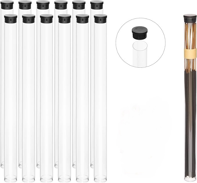 Food Storage Youtube - 11inch Long Clear Plastic Tube with