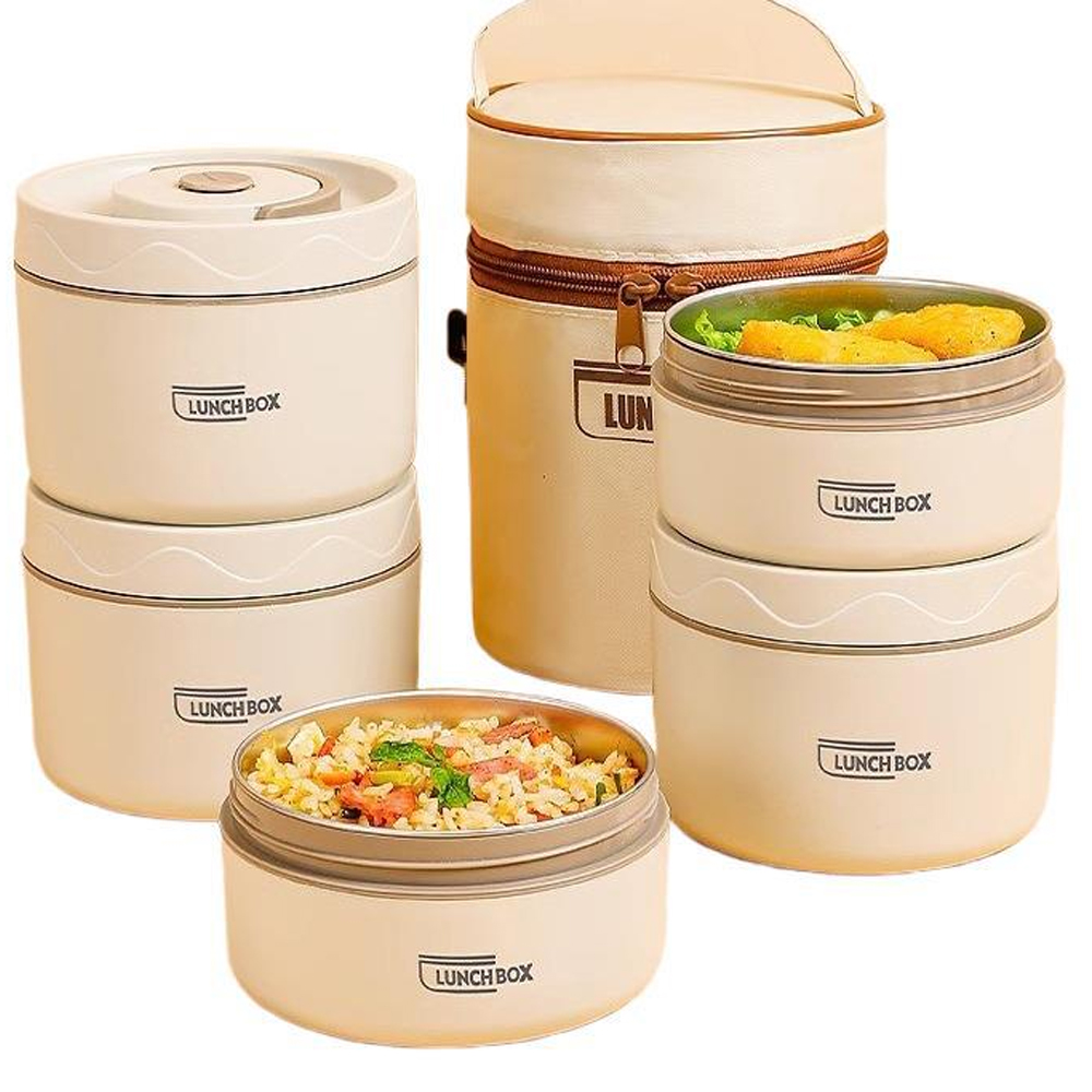 Food Storage Kits - 3pcs Insulated Lunch Box 304 Stainless