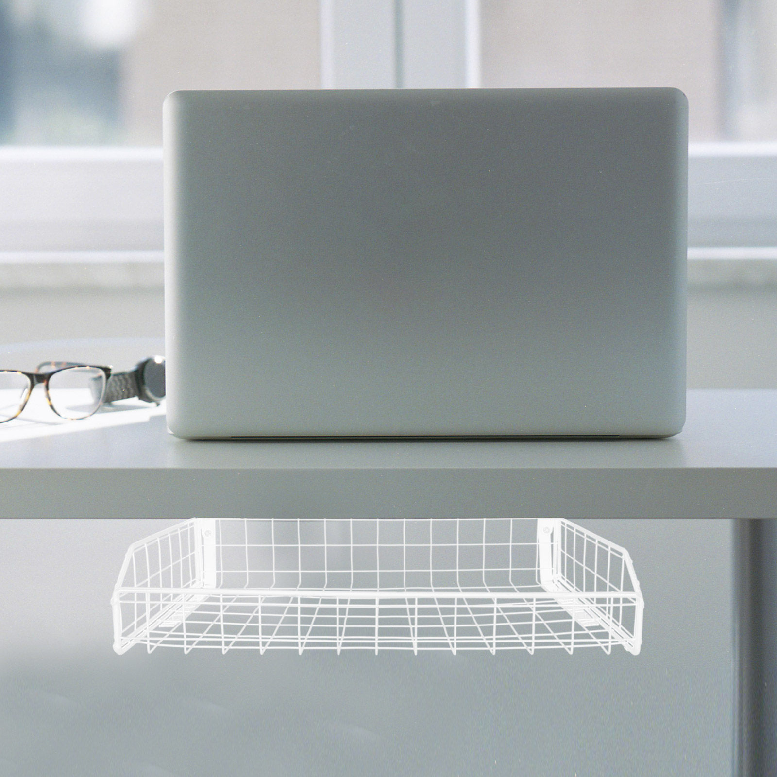 Food Storage Management - Wire Organizer Cable Management Tray Stable