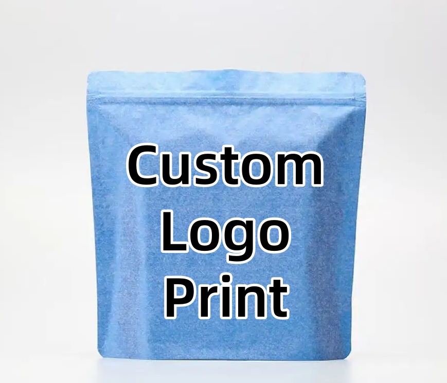 Food Storage Bags Zip Lock Pouch - 100PCS Cotton Tissue Paper Ziplock Packaging