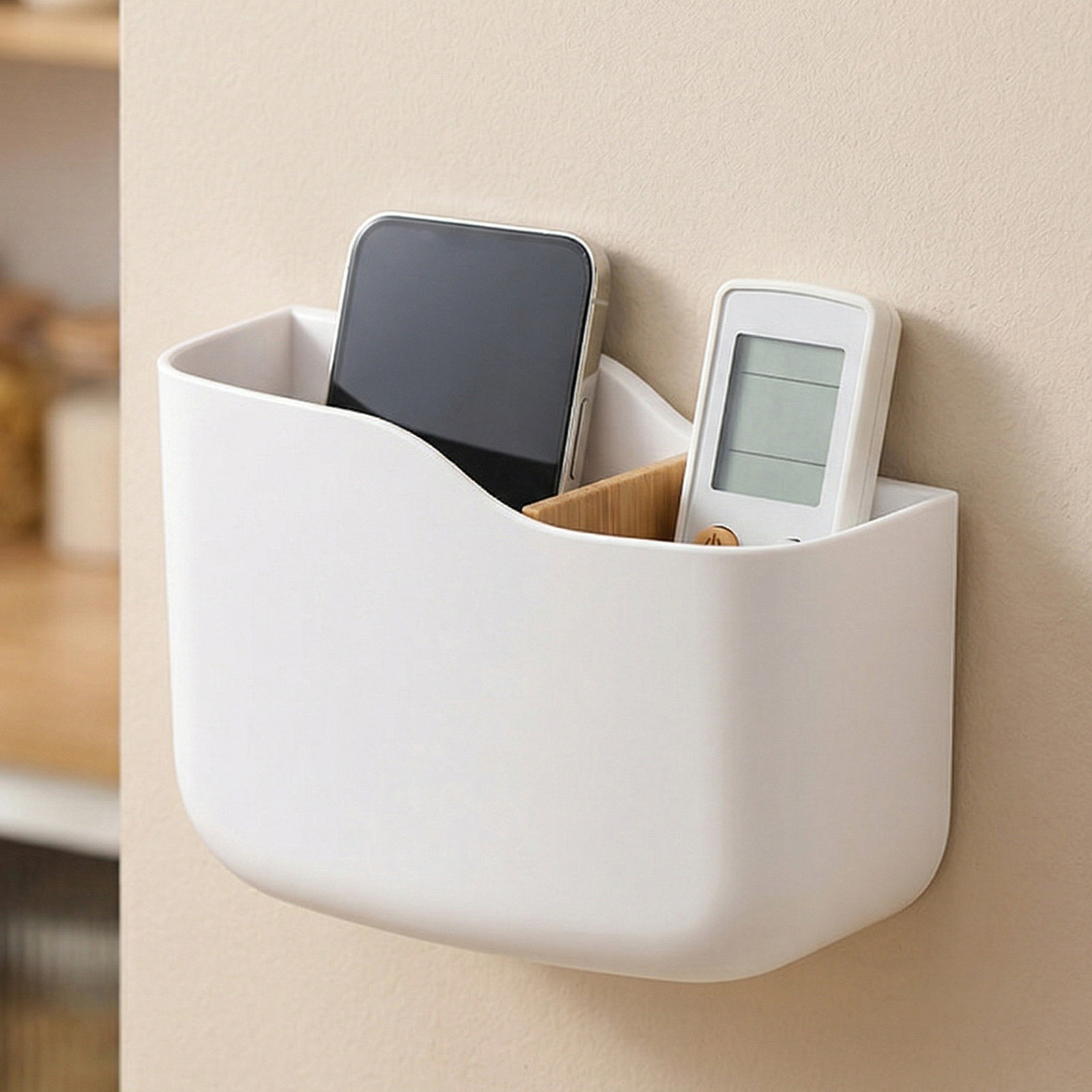 3Pcs Remote Control Holder Wal - Food Storage And Organizer ulasan dan harga