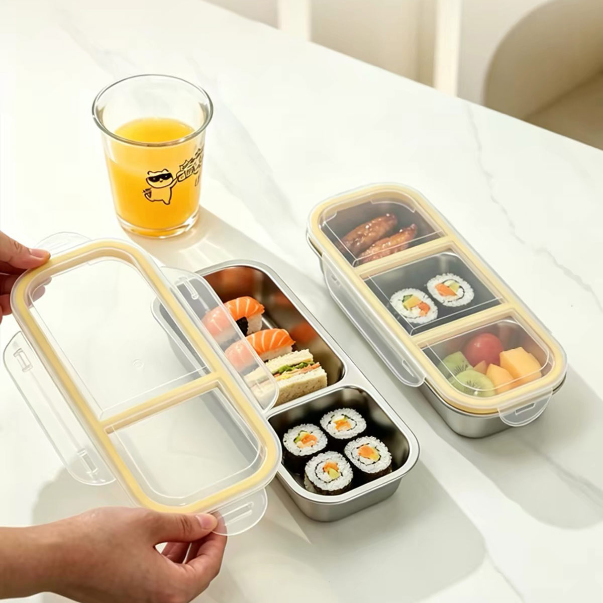 Stainless Steel Food Storage B - Food Storage Method ulasan dan harga