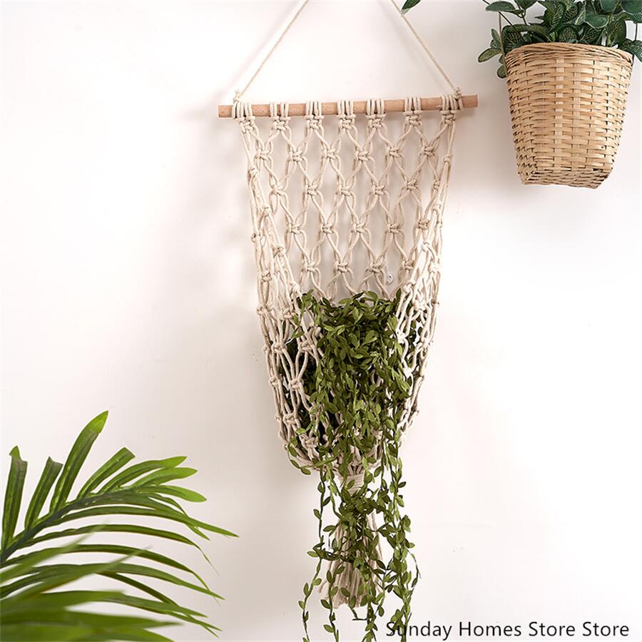 Macrame  Fruit  Storage Basket - Food Storage Of Plants ulasan dan harga