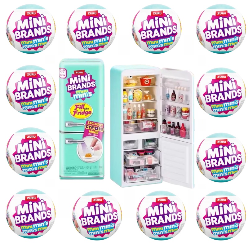 New ZURU Mini Brands Refrigera - Food Storage Kits ulasan dan harga