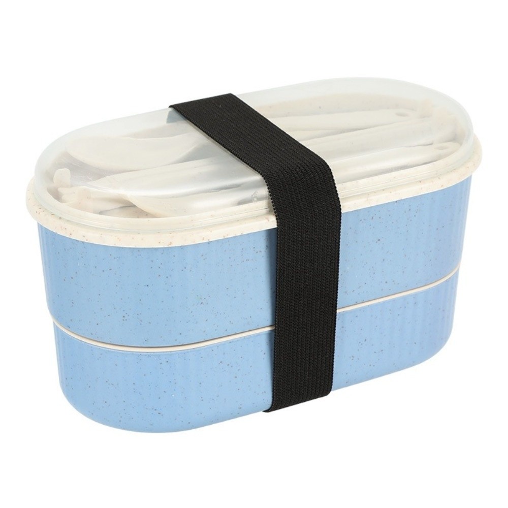 Portable Double Layer Lunch Bo - Food Storage Kits ulasan dan harga
