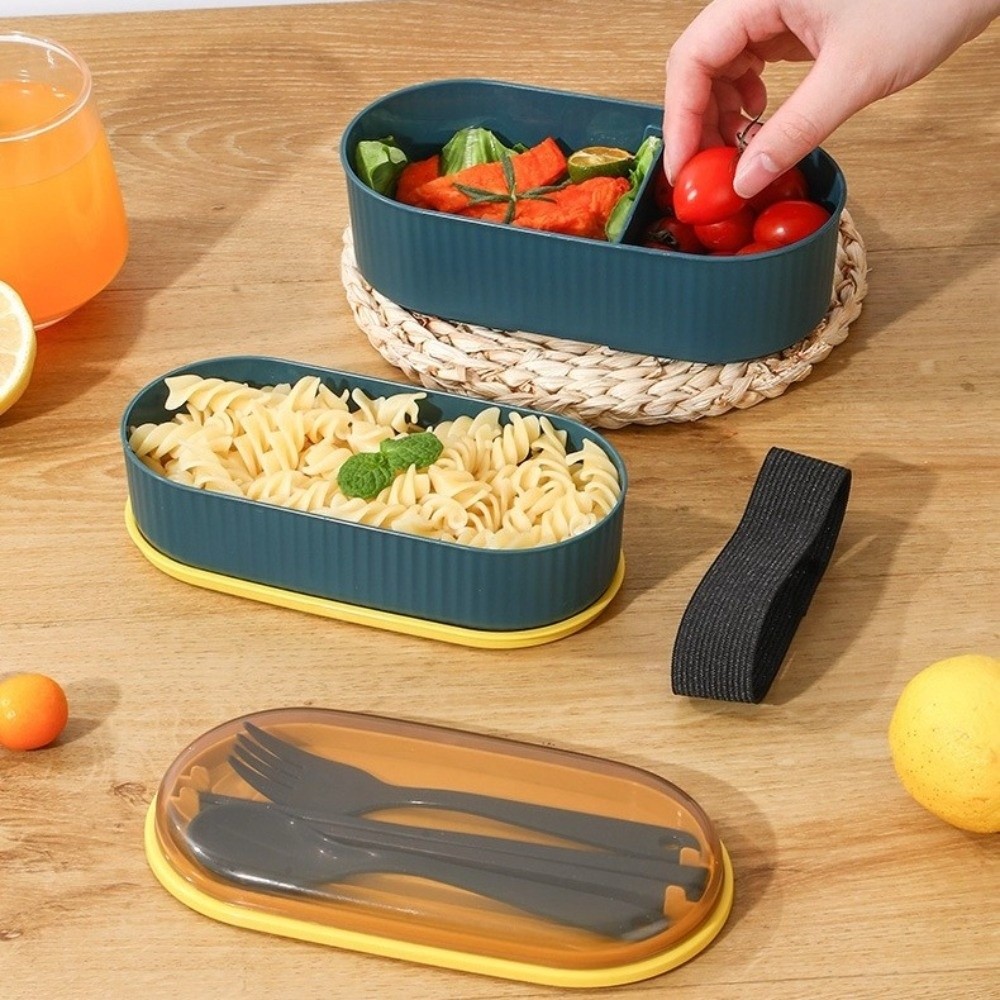 Portable Double Layer Lunch Bo - Food Storage Kits ulasan dan harga