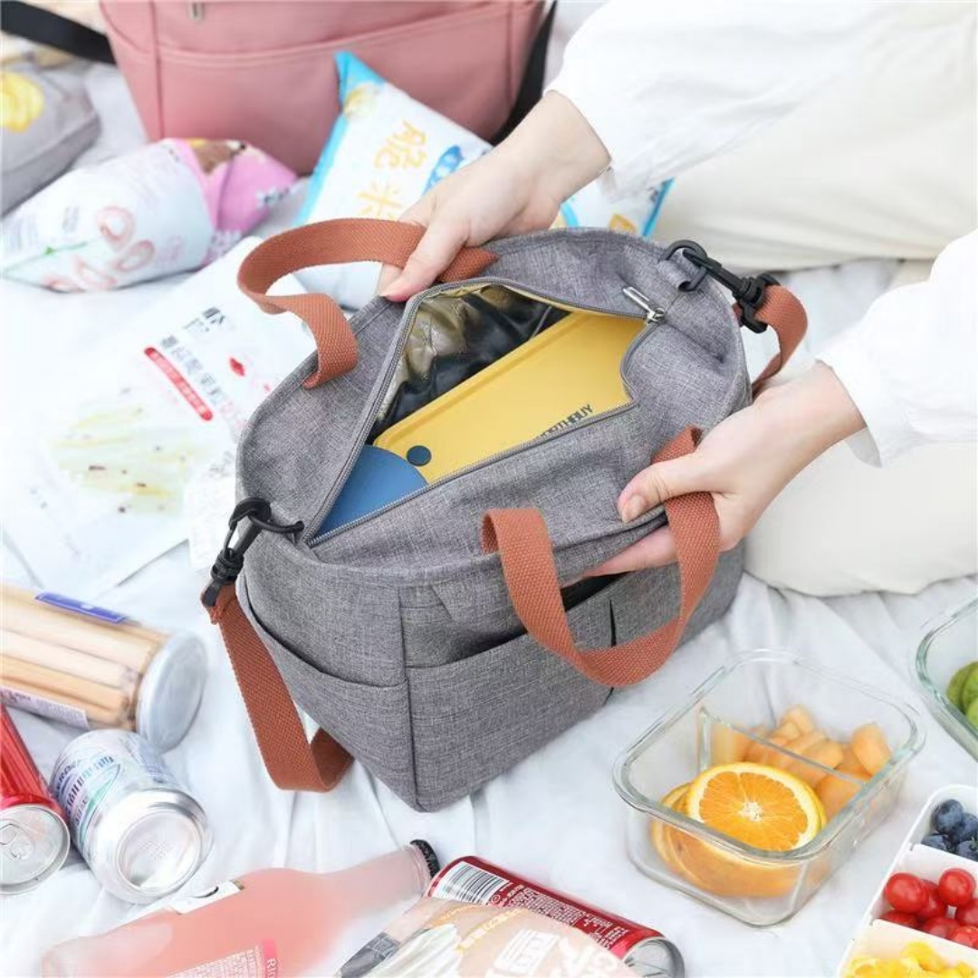 Hot-Selling Lunch Bag with Thi - Food Storage Keep Hot ulasan dan harga