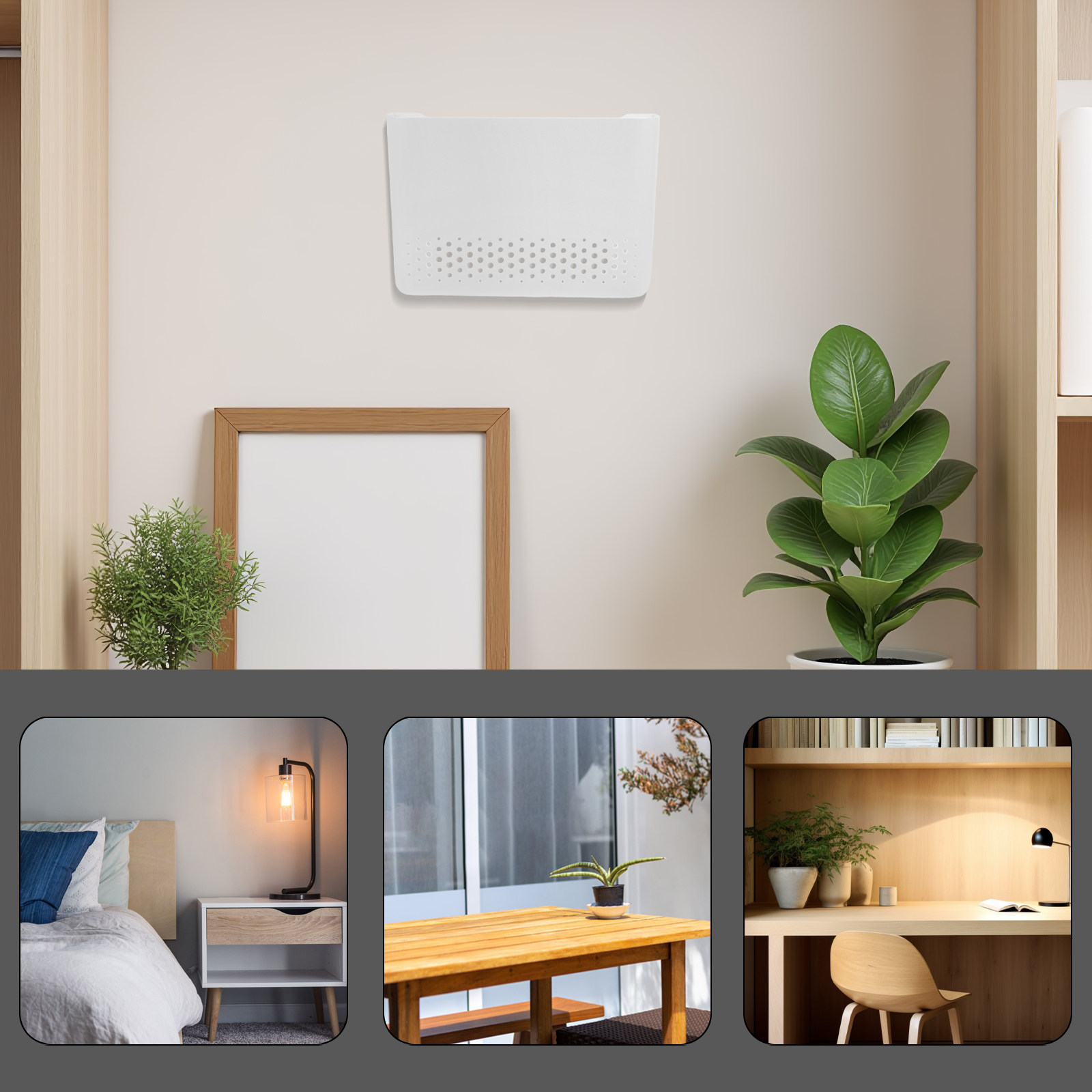 1Set Router Storage Box Wall-M - Food Storage Management ulasan dan harga