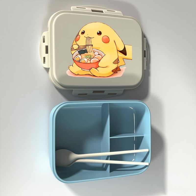 Cute Pokemons Bento Lunch Box  - Food Storage Method ulasan dan harga