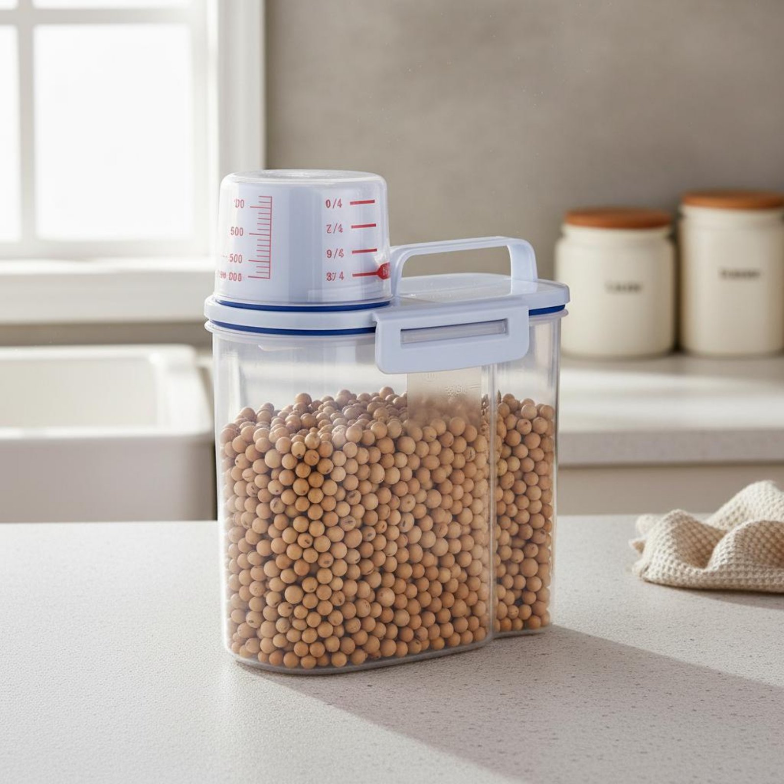 Rice Storage Container Safe Ri - Food Storage And Organizer ulasan dan harga