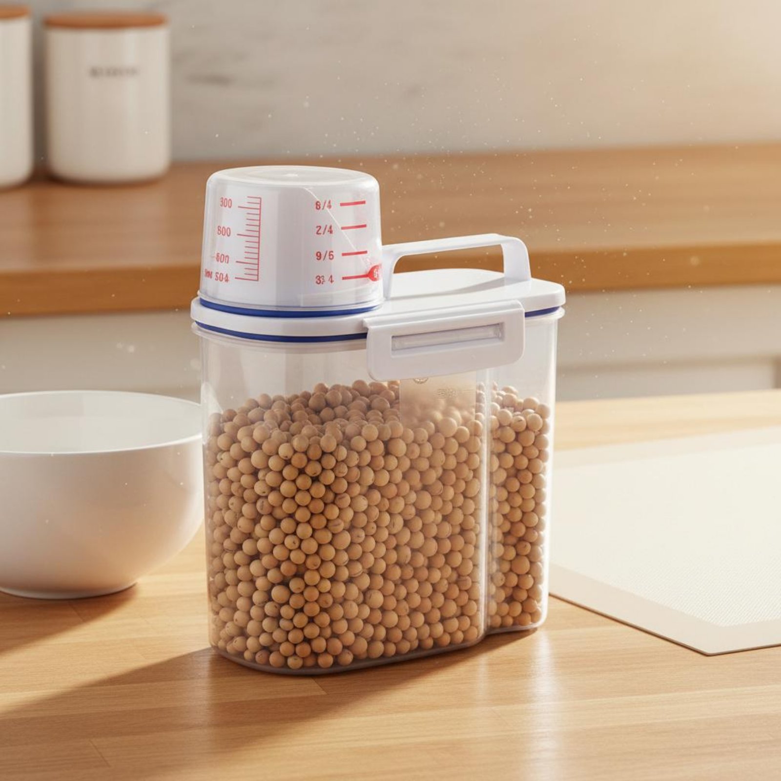 Rice Storage Container Safe Ri - Food Storage And Organizer ulasan dan harga