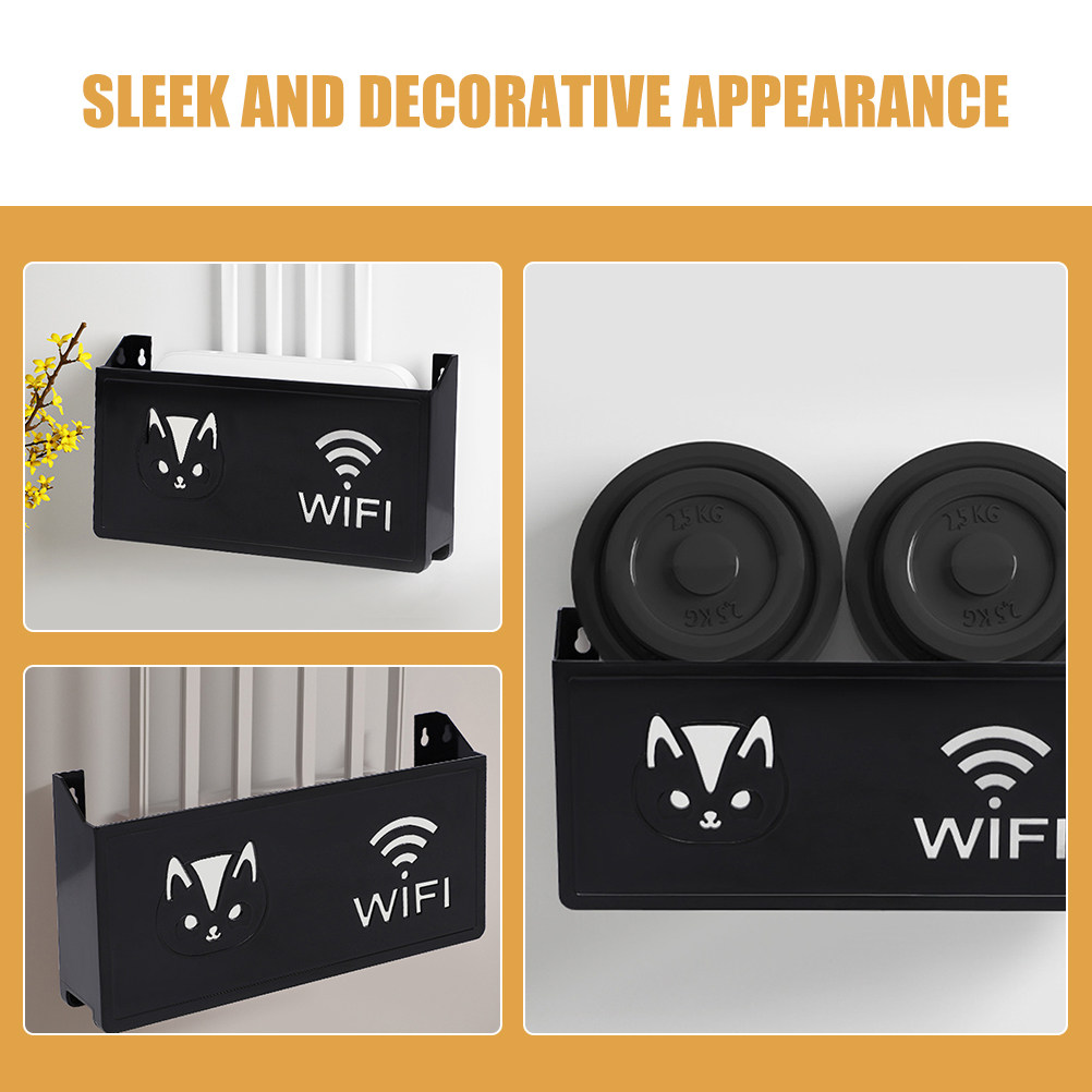 Wall Mounted Router Storage Bo - Food Storage Management ulasan dan harga