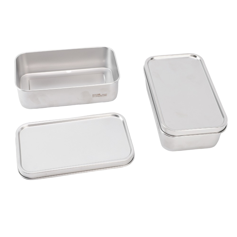 2PCS Practical 304 Stainless S - Food Storage Camping ulasan dan harga