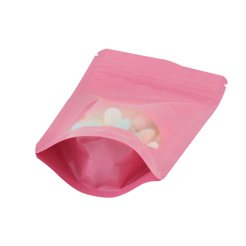 100 Pcs Colored Aluminum Foil  - Food Storage Bags Zip Lock Pouch ulasan dan harga