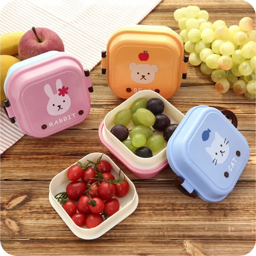 Children's Mini Cute Cartoon F - Food Storage Camping ulasan dan harga