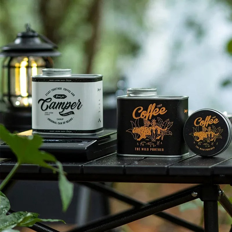 Coffee Bean Sealed Can Outdoor - Food Storage Camping ulasan dan harga