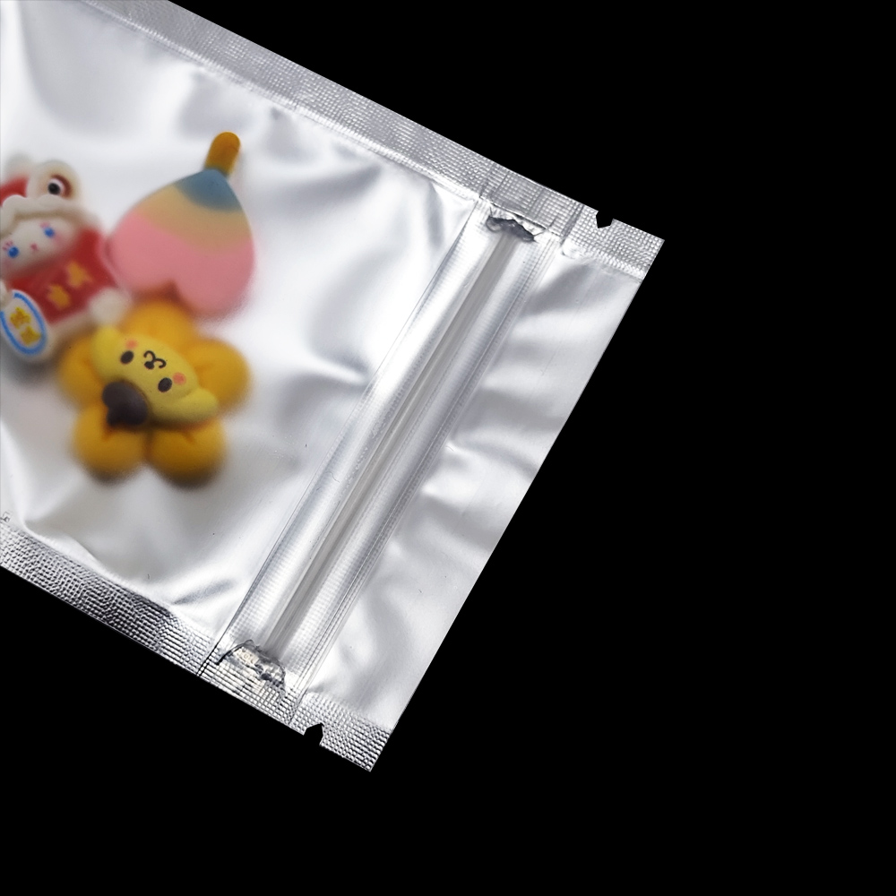 100pcs/lot Matte Clear Zip Loc - Food Storage Bags Zip Lock Pouch ulasan dan harga