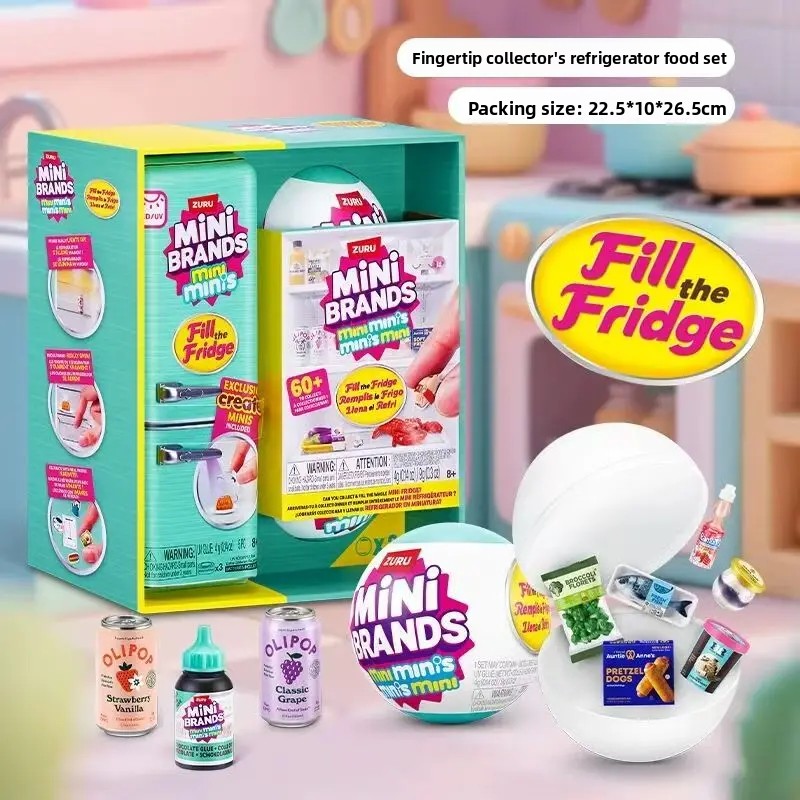 Mini Brands Fill The Fridge Bl - Food Storage Kits ulasan dan harga