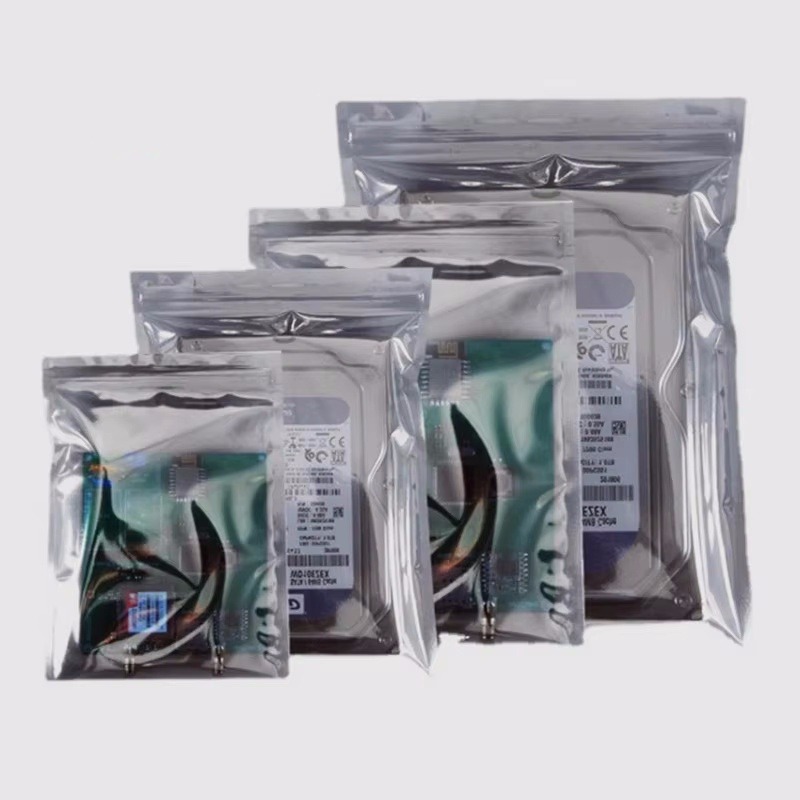 100PCS Anti-Static Shielding Z - Food Storage Bags Zip Lock Pouch ulasan dan harga