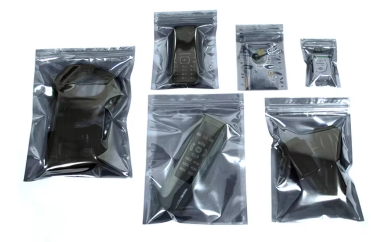 100PCS Anti-Static Shielding Z - Food Storage Bags Zip Lock Pouch ulasan dan harga
