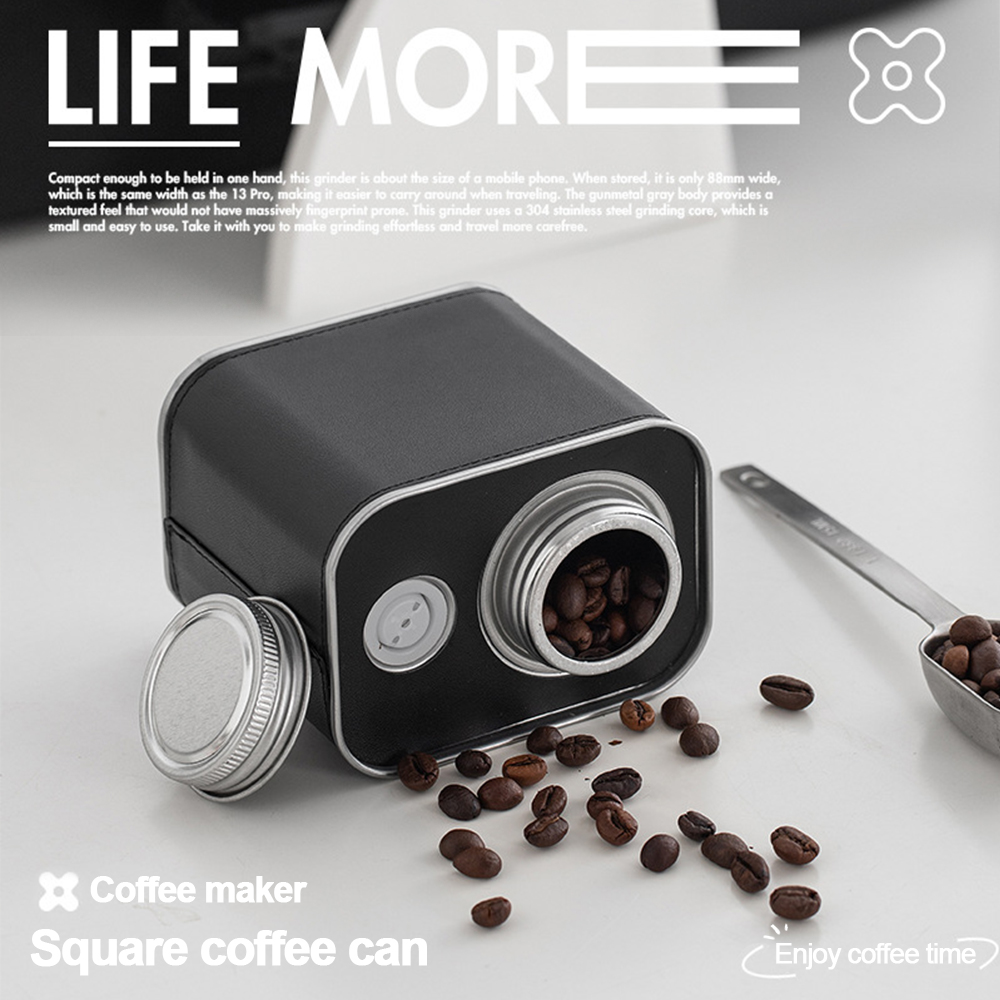 Coffee Bean Airtight Cans Outd - Food Storage Camping ulasan dan harga