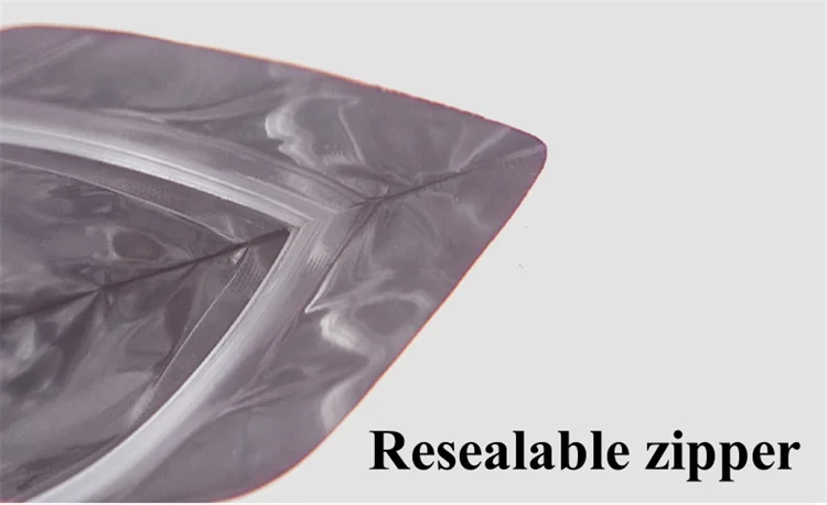 Flat Resealable Aluminum Foil  - Food Storage Bags Zip Lock Pouch ulasan dan harga