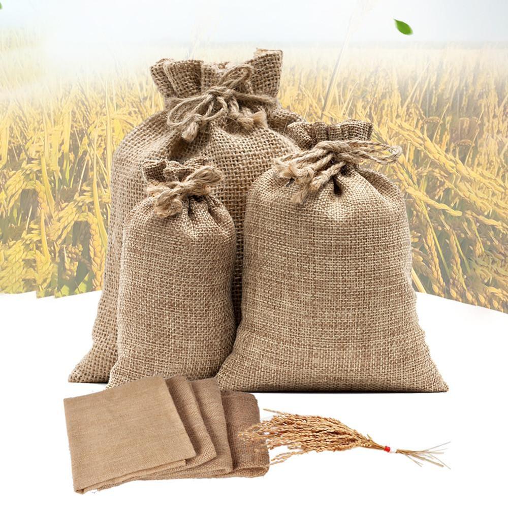 Burlap Potato Sacks Jute Potat - Food Storage Roots ulasan dan harga