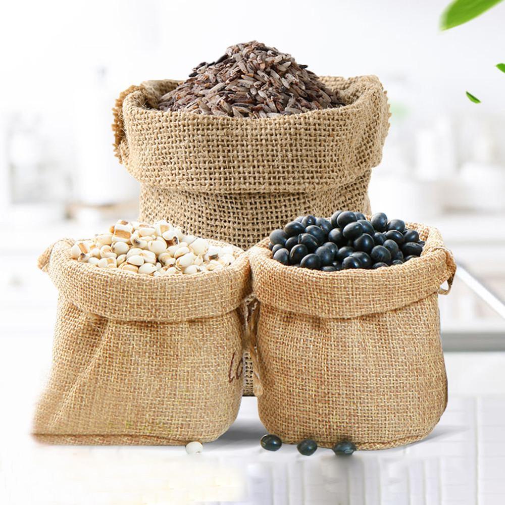 Burlap Potato Sacks Jute Potat - Food Storage Roots ulasan dan harga