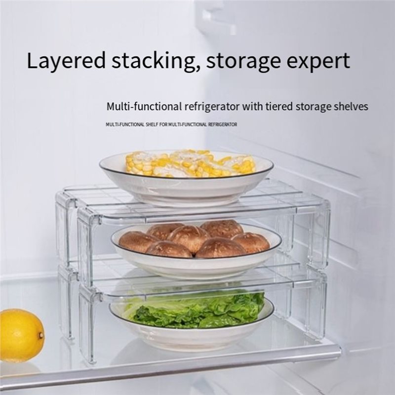 ABKY-Stackable Transparent Ref - Food Storage Management ulasan dan harga