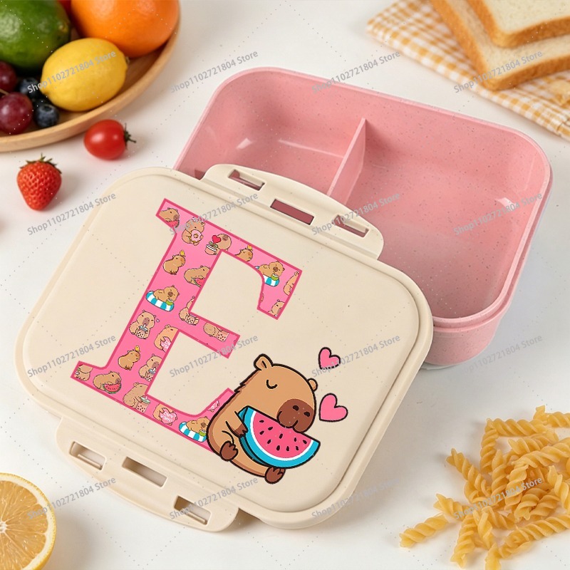 Capibara Large Capacity Bento  - Food Storage Method ulasan dan harga