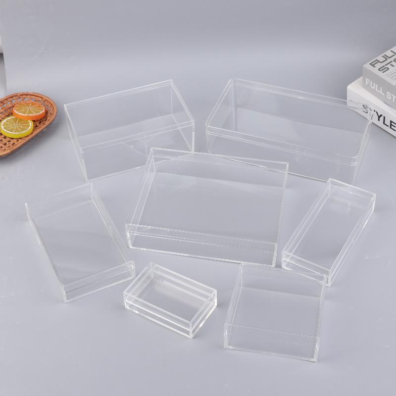 Thickened Rectangular Acrylic  - Food Storage Of Plants ulasan dan harga