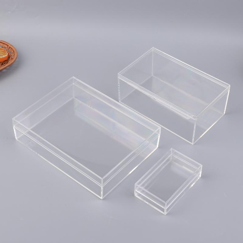 Thickened Rectangular Acrylic  - Food Storage Of Plants ulasan dan harga