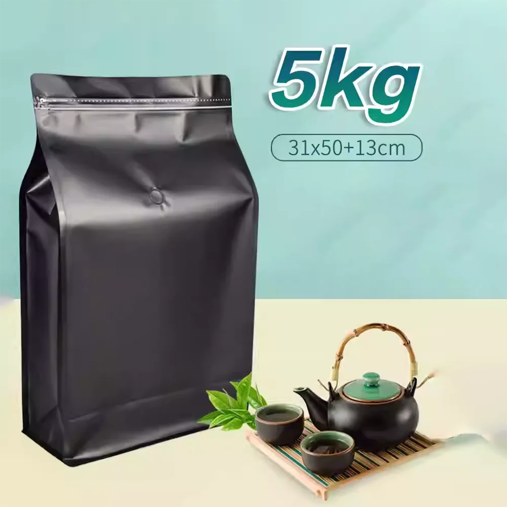Large Capacity Resealable 5kg  - Food Storage Bags Zip Lock Pouch ulasan dan harga