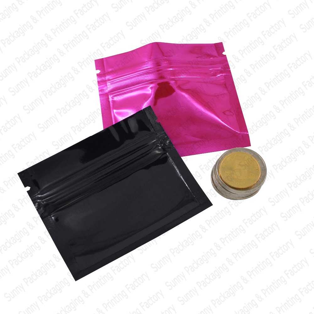 100 pcs 7.5x6.5 cm (3''x2.5'') - Food Storage Bags Zip Lock Pouch ulasan dan harga