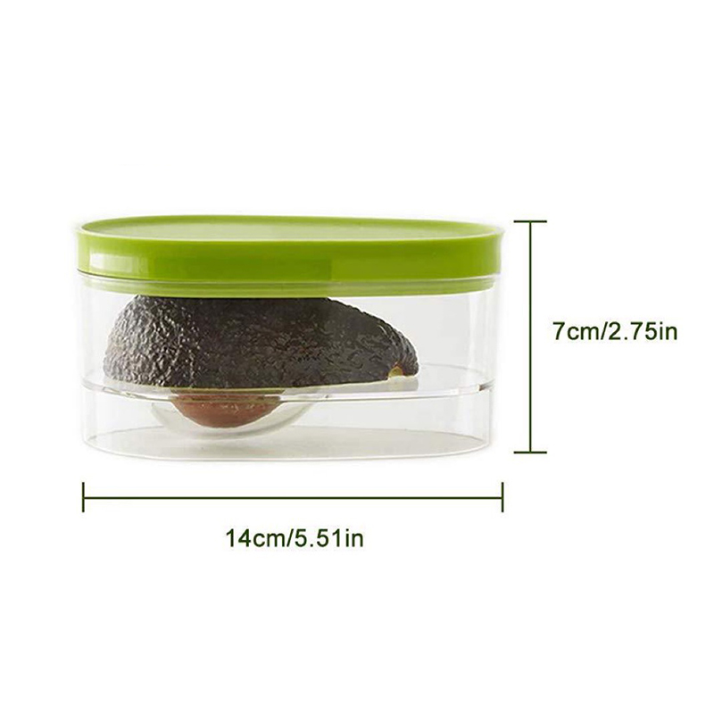 Avocado Food Storage Box Space - Food Storage And Organizer ulasan dan harga