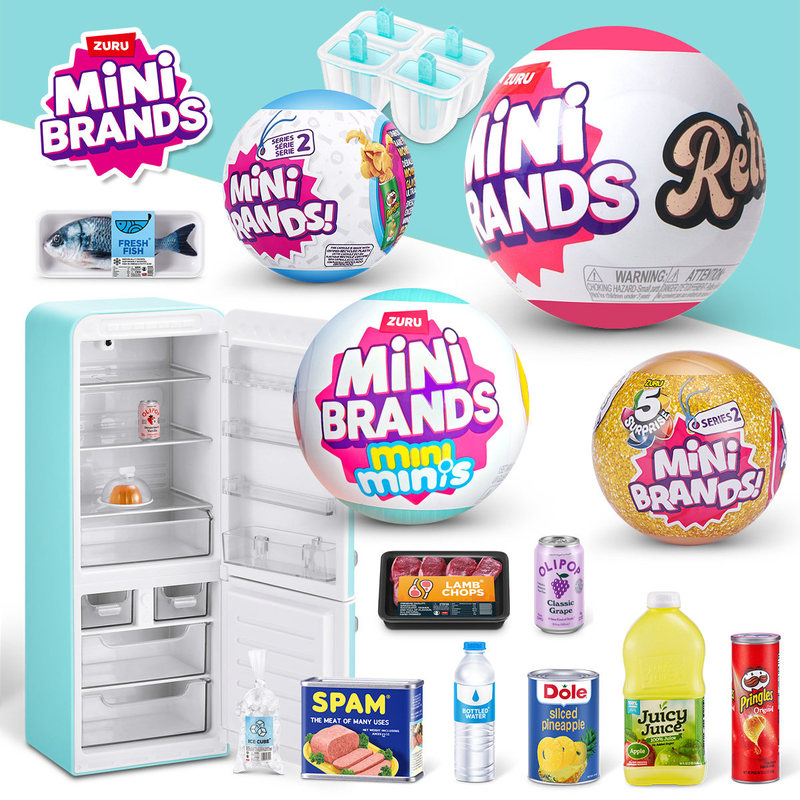 ZURU MINI BRANDS Realistic Min - Food Storage Kits ulasan dan harga