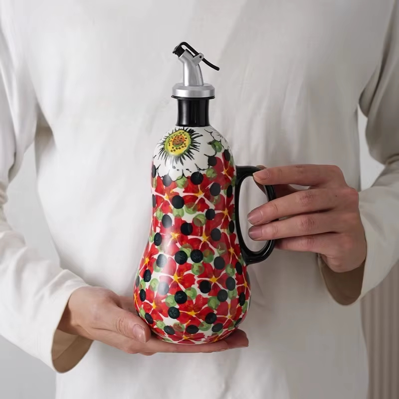 Flowers Plants Ceramic Olive O - Food Storage Of Plants ulasan dan harga