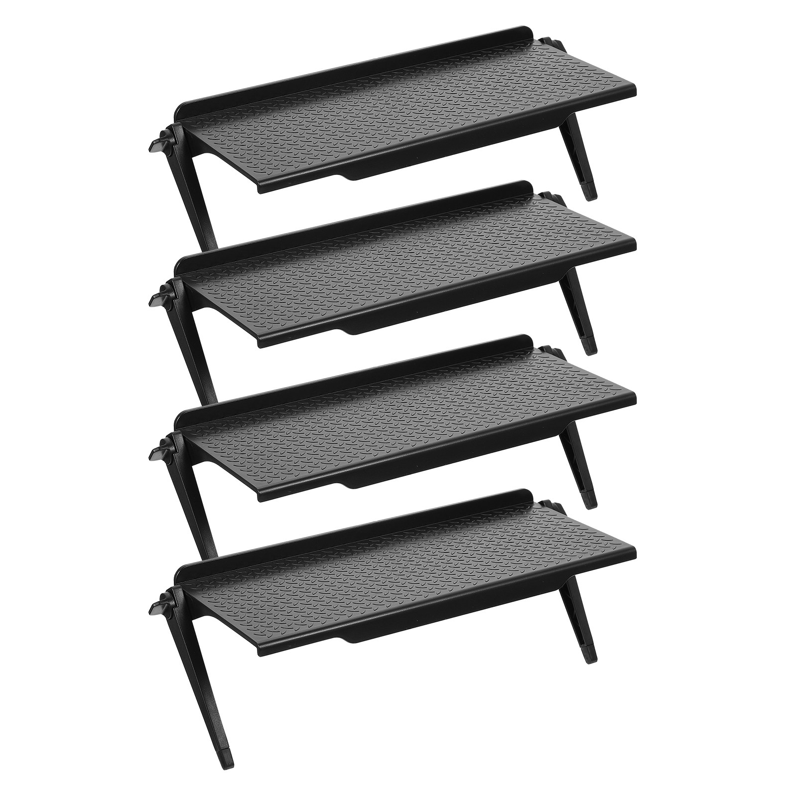 4Pcs Plastic Adjustable TV Acc - Food Storage And Organizer ulasan dan harga