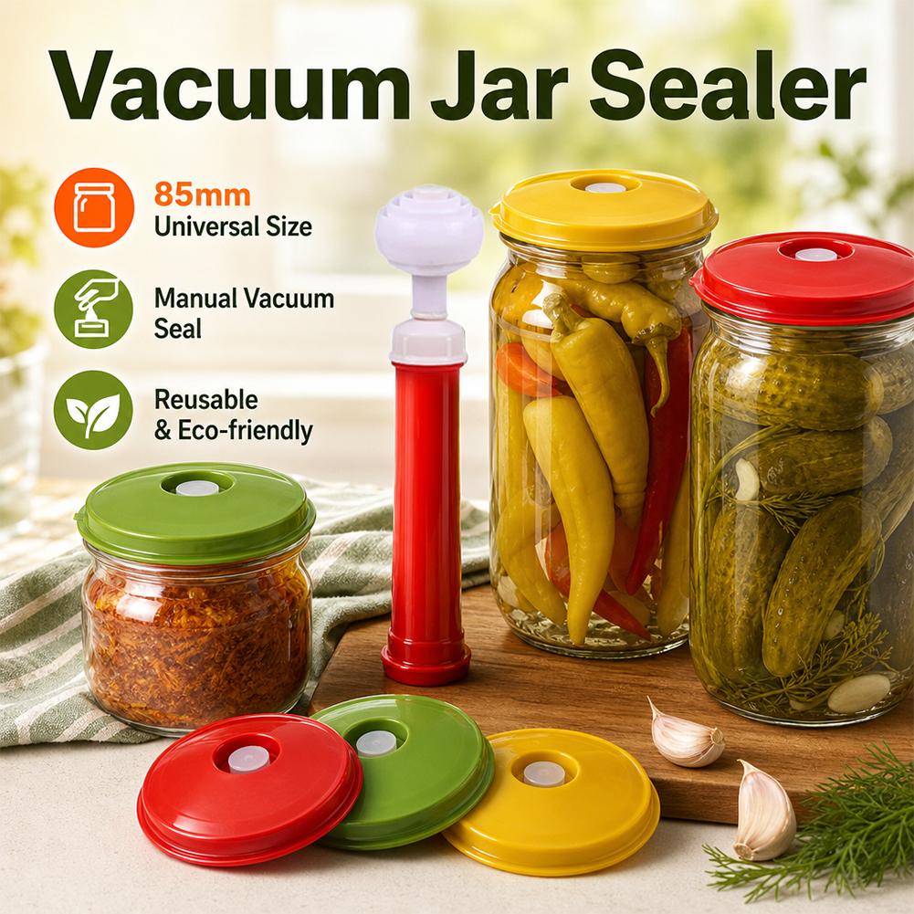 Vacuum Sealer Jar Lids With Va - Food Storage Vacuum Seal ulasan dan harga