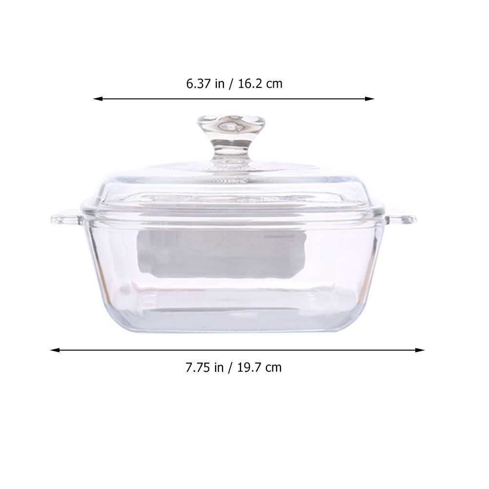 1Pcs Heat Resistant Tempered G - Food Storage Cabinet ulasan dan harga