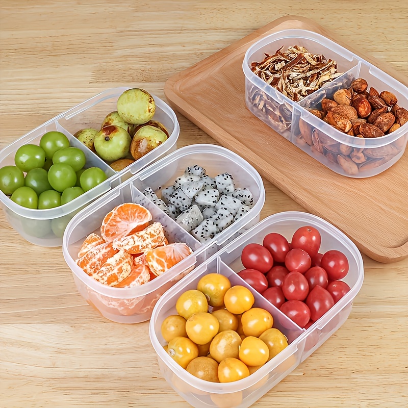 1/2 pcs Dual Compartment Food  - Food Storage Camping ulasan dan harga