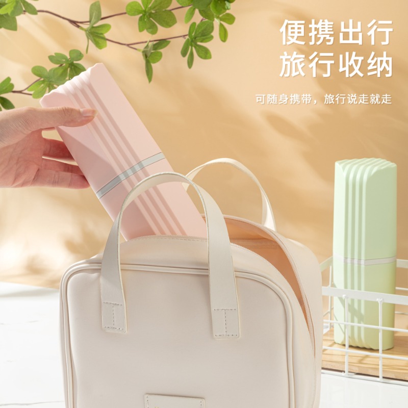 Solid Color Travel Toothbrush  - Food Storage Camping ulasan dan harga