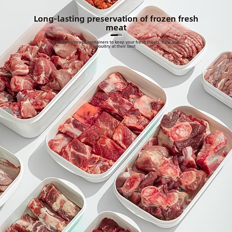 10Pcs Reusable Stackable Food  - Food Storage Kits ulasan dan harga
