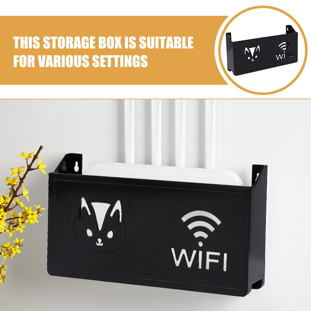 Decorative Router Storage Box  - Food Storage Management ulasan dan harga