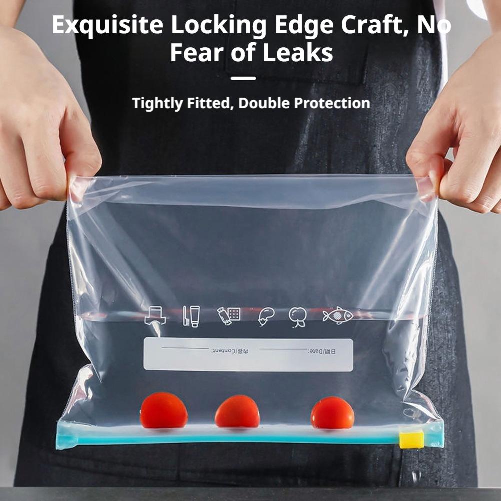 10-20Pcs Reusable Zipper Bag S - Food Storage Bags Zip Lock Pouch ulasan dan harga
