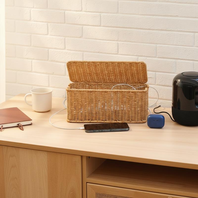Non-Slip Hand-Woven Charging S - Food Storage Management ulasan dan harga