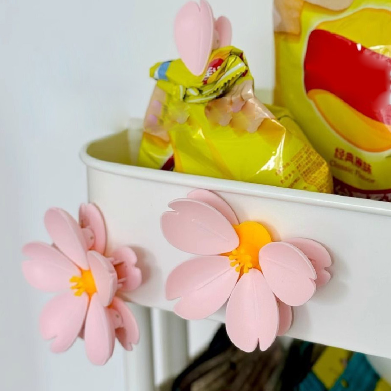Sakura Magnetic Clip Creative  - Food Storage Of Plants ulasan dan harga