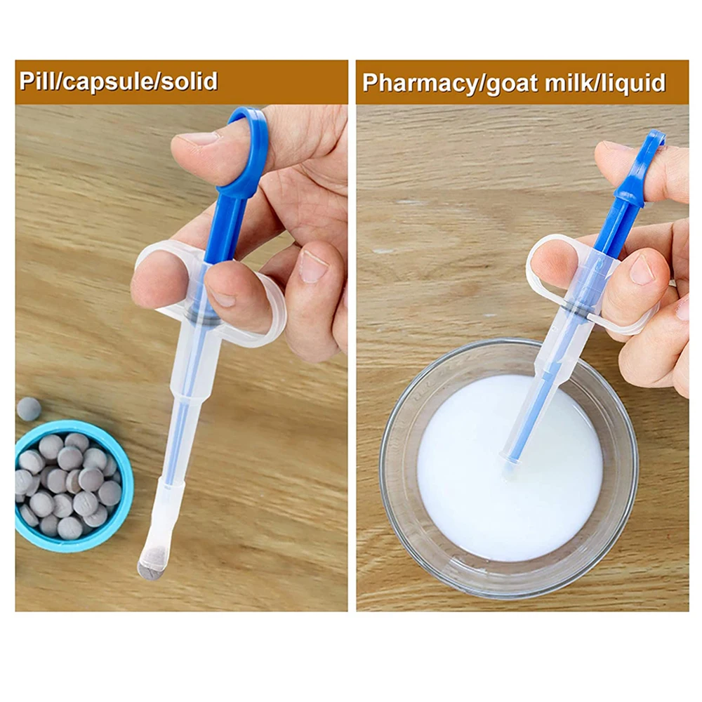 1~10PCS Pet Medicine Dispenser - Food Storage Youtube ulasan dan harga