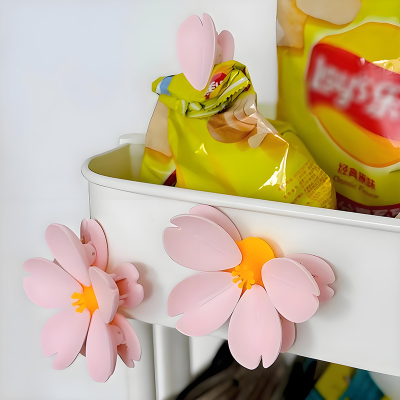Sakura Magnetic Clip Creative  - Food Storage Of Plants ulasan dan harga